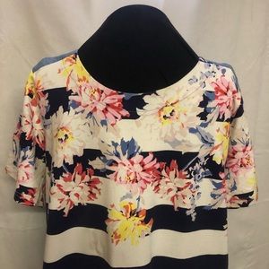 Joules Spring/Summer Floral Striped Dress